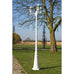 Serafina Garden Lamp Post - White 215 cm