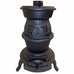 Cocha Cast Iron Pot Belly Heater - Slow Combustion 6KW