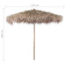 Caribe Bamboo Parasol with Banana Leaf Roof - 210cm & 270 cm