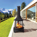 Luna Chiminea with Cooking Grill