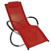 Eloisa Aluminium & Mesh Folding Rocking Lounger