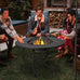 Jalisco Patio Fire Pit Table - 35.5" w/BBQ Grate