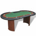 Impresario 10-Player Poker Table - Blue or Green