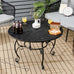 Jalisco Patio Fire Pit Table - 35.5" w/BBQ Grate