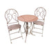 Flavia 3 Pc Bistro or Patio Setting - Grey or Rust