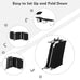 Simplista Folding Sun Lounger w/Adjustable Canopy & Pocket - 3 Cols