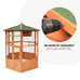 Paradiso Classic Wooden Bird Cage/Aviary - XL Size