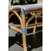 Sirena Rattan bistro Bench Seat - 3 Colours