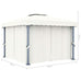 Riga Cream Curtained Gazebo - 3x3m and 4x3 m.