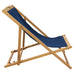 San Domingo Wooden Outdoor Deck Chair & Footstool Set