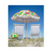 Beach Fun Tropical Print Umbrellas - 2 Metre Diameter