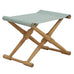 San Domingo Wooden Outdoor Deck Chair & Footstool Set