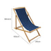 San Domingo Wooden Outdoor Deck Chair & Footstool Set