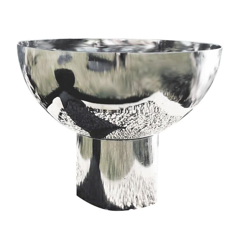 Cadenza Goblet-Style Firepit - 80CM Stainless Steel