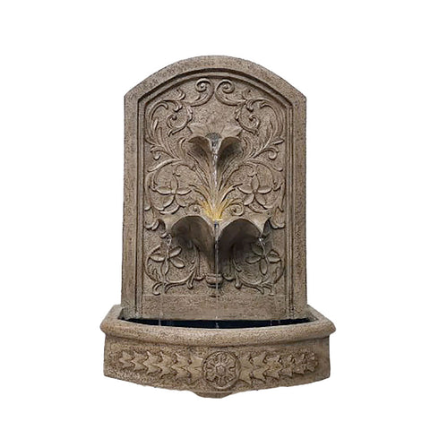 Rosario Self Contained Wall Hanging Water Feature/Fountain